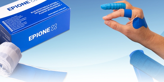 Blue patches detectable